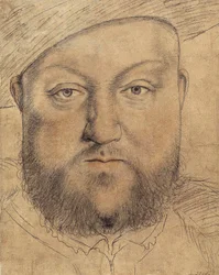 Retrato del rey Enrique VIII de Inglaterra (ca. 1540)