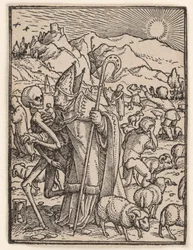 El obispo, de «La danza de la muerte»
