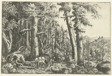 paisaje con buen samaritano