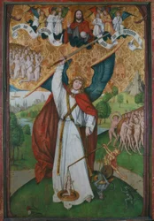 Arcángel Miguel pesando almas