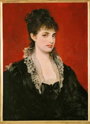 Anna von Waldberg ... (pintura sobre madera)