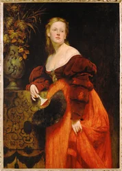 Karoline Gomperz, de soltera Bettelheim (pintura sobre lienzo)