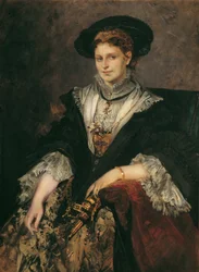 Retrato de Bertha von Piloty