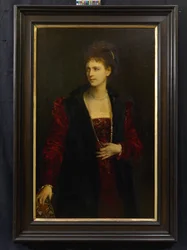 Zerline Gabillon, de soltera Würzburg, 1834-1892, actriz