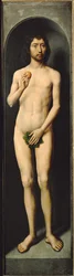 Adam (óleo sobre madera de roble)