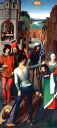 Tríptico de San Juan Bautista y San Juan Evangelista, 1479