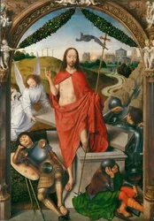 Tríptico de La Resurrección panel central