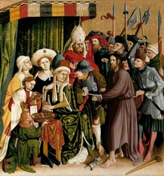 Cristo ante Pilato. Las alas del altar de Wurzach, 1437