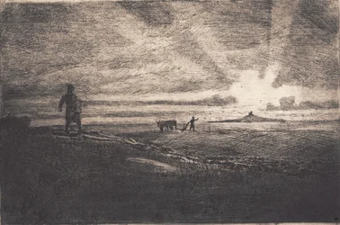 "El campesino sale al campo"