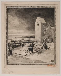 Alto en una rama. VI. El cementerio