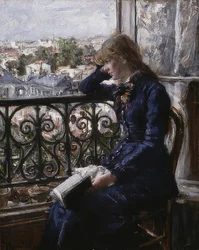 En la ventana