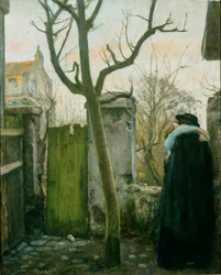 Un idilio (óleo sobre lienzo)