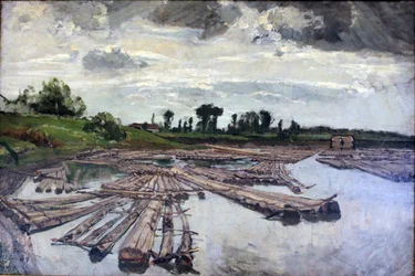En la antigua aduana de Düsseldorf