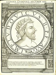 Ludouicus II, ilustración de 