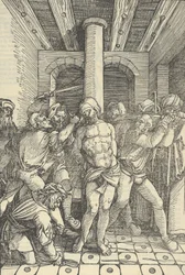 Cristo flagelado, de Speculum passionis domini nostri Ihesu Christi, 1507