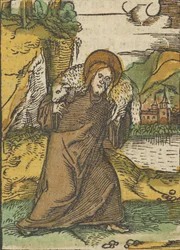 Cristo como Buen Pastor, de Das Plenarium, 1517