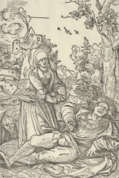 Píramo y Tisbe, ca. 1509-10