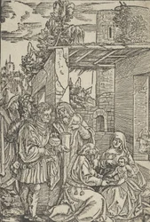 La Adoración de los Magos, de Ewangeli und Epistel, 1512