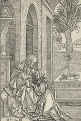 Virgen y Niño con Santa Ana, 1510
