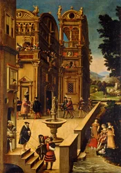 Betsabé en su baño, después de 1537