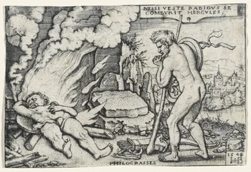 Muerte de Hércules, 1548