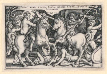 Hércules secuestrando a Iole