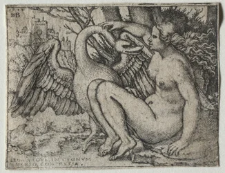Leda y el Cisne, 1548