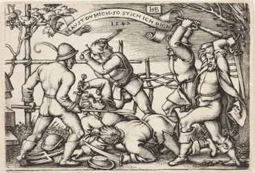 Pelea de campesinos