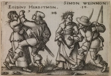 "Septiembre y octubre" de la serie "La fiesta de los campesinos o Los doce meses"