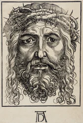 La cabeza de Cristo coronada de espinas
