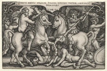 Hércules secuestra a Iole