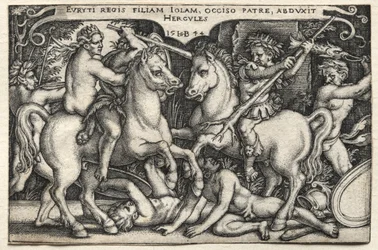 Los trabajos de Hércules: Hércules secuestrando a Iole