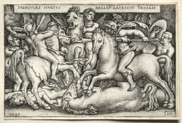 Los Trabajos de Hércules: Hércules conquistando Troya