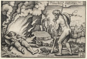 Los trabajos de Hércules: Hércules en su pira