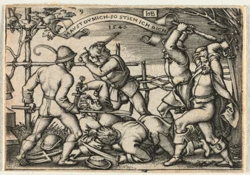 La boda campesina o los doce meses: No. 9, 1547