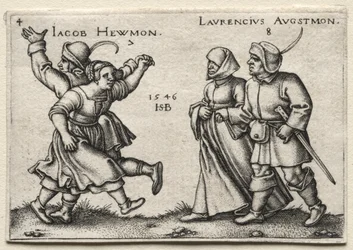 La boda del pueblo: Jacob Hewmon / Lawrencius Augstmon