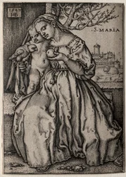 Virgen con el loro, 1549