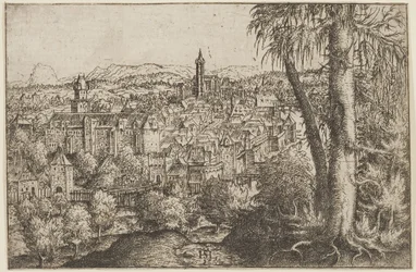 Vista de Steyr en el Enns