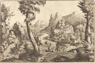 La huida a Egipto, 1558