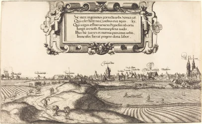 Vista de Núremberg desde el este (sección izquierda)
