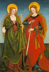 Santas Genoveva y Lucía - Altar de Inzigkofen
