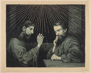 Cristo y Nicodemo