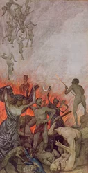 Infierno, ilustración de 
