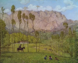 Paisaje cerca de Carrara