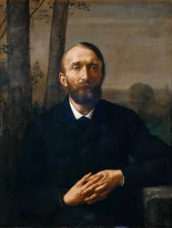Retrato de Konrad Fiedler, 1841-1895