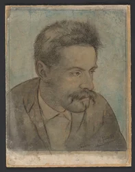 Retrato de un hombre con bigote