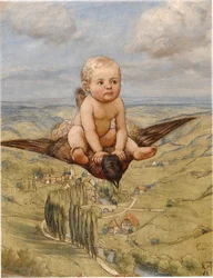 Montando un pájaro