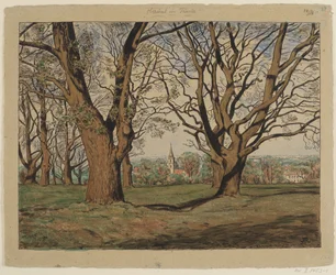 Paisaje del Taunus cerca de Oberursel