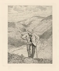 Excursionistas en la montaña