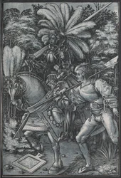 El caballero y el lansquenete